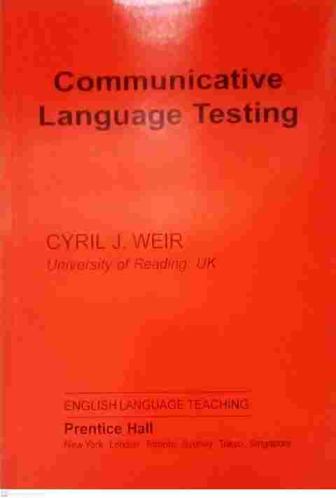 COMMUNICATIVE LANGUAGE TESTING