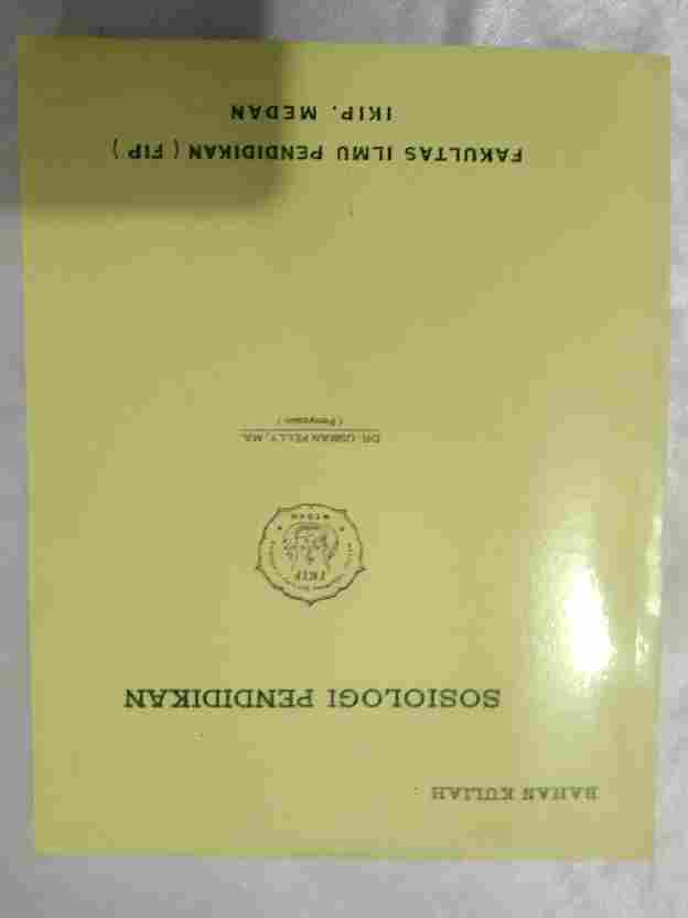 SOSIOLOGI PENDIDIKAN