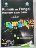 RUMUS DAN FUNGSI MICROSOFT EXCEL 2010 UNTUK PEMULA