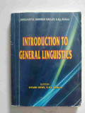 INTODUCTION TO GENERAL LINGUISTICS